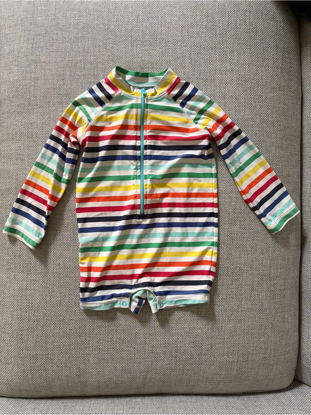 Primary baby one-piece rash guard, 18-24 months